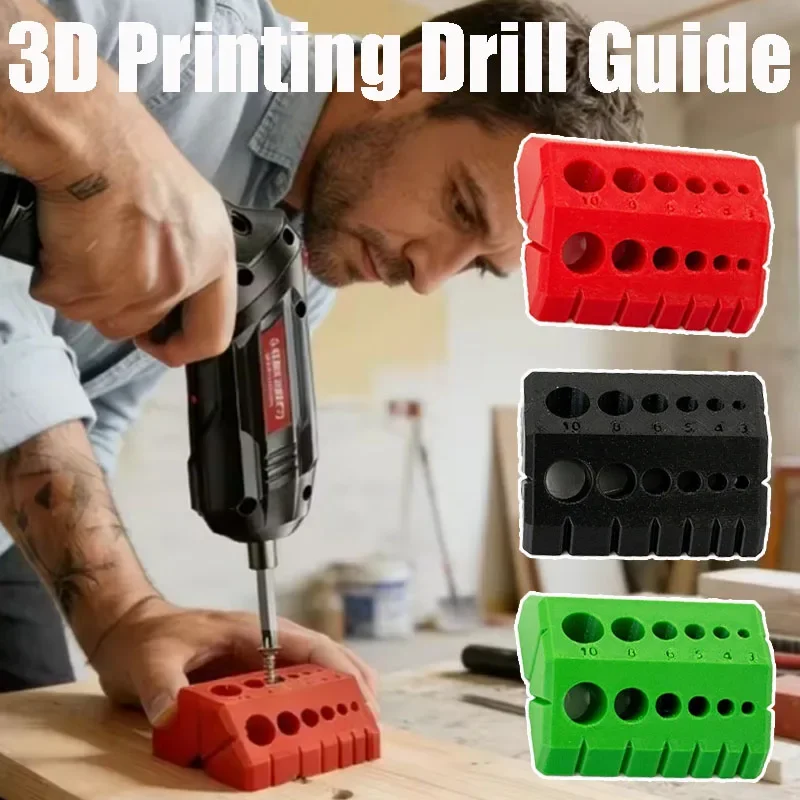 3D Printing Drill Guide with Digital Scale Precision Hole Locator for Framing Decking AngledJoints No Drill Bit Included
3D Printing Drill Guide with Digital Scale Precision Hole Locator for Framing Decking AngledJoints No Drill Bit Included