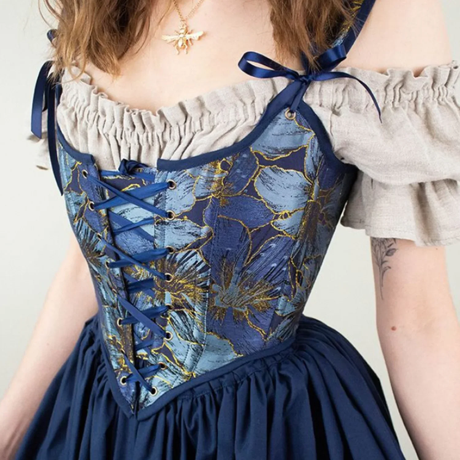 Steampunk Clothing French Vintage Medieval Corset Tops Sexy Bandage Straps Camisole Women Halloween Party Streetwear Clothes
Steampunk Clothing French Vintage Medieval Corset Tops Sexy Bandage Straps Camisole Women Halloween Party Streetwear Clothes