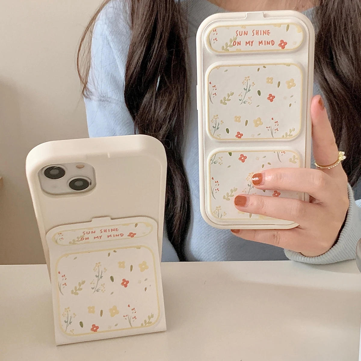 Creative Flower Silicone Back Cover For iPhone 11 12 13 14 15 Pro Max Lens Protection Sliding Folding Leather Holder Phone Cases
Creative Flower Silicone Back Cover For iPhone 11 12 13 14 15 Pro Max Lens Protection Sliding Folding Leather Holder Phone Cases