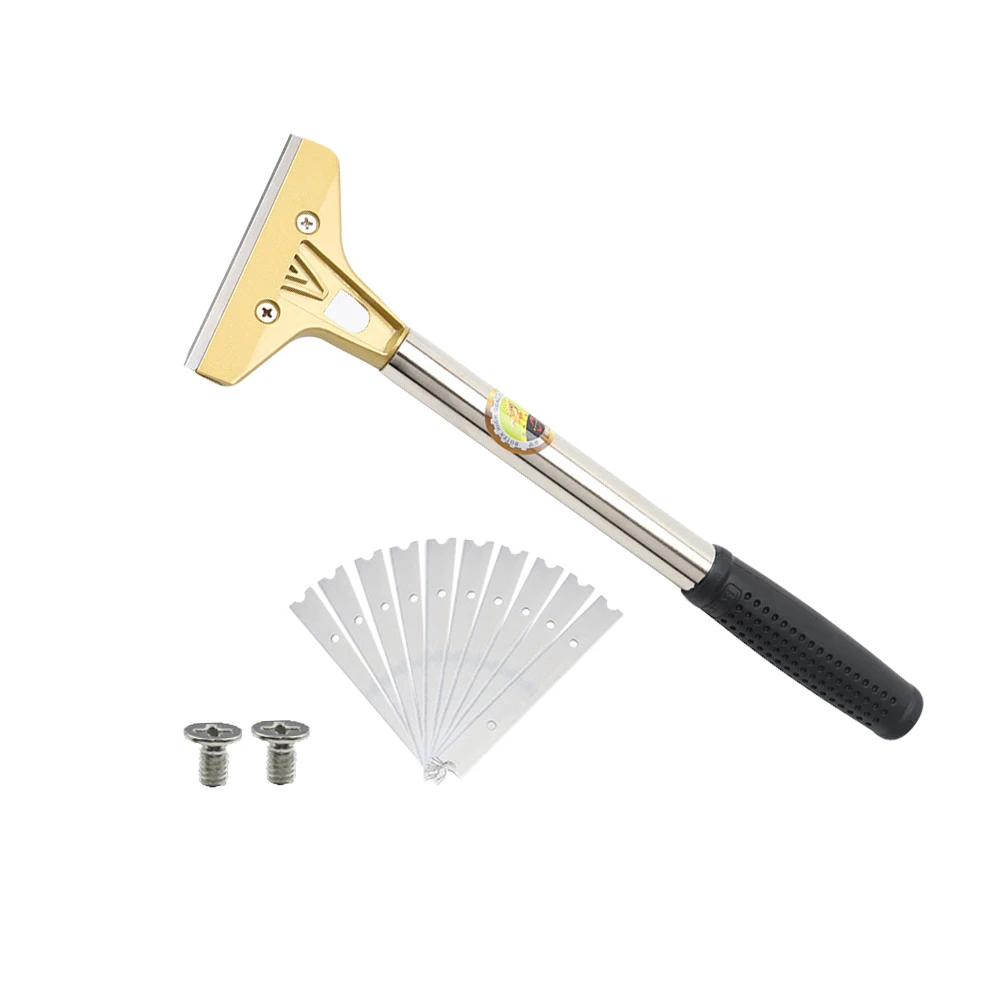 Aluminum Alloy Cleaning Scraper Handle Blade Remover Multi Use Wallpaper Grout Sticker Marble Hand Tool
Aluminum Alloy Cleaning Scraper Handle Blade Remover Multi Use Wallpaper Grout Sticker Marble Hand Tool