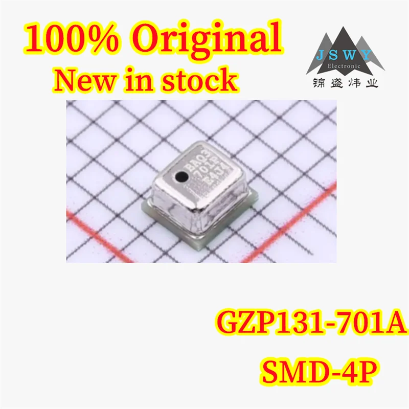 (20/100PCS) GZP131-701A SMD-4P pressure sensor chip, 100% brand new and original, in stock, fast shipping.
(20/100PCS) GZP131-701A SMD-4P pressure sensor chip, 100% brand new and original, in stock, fast shipping.