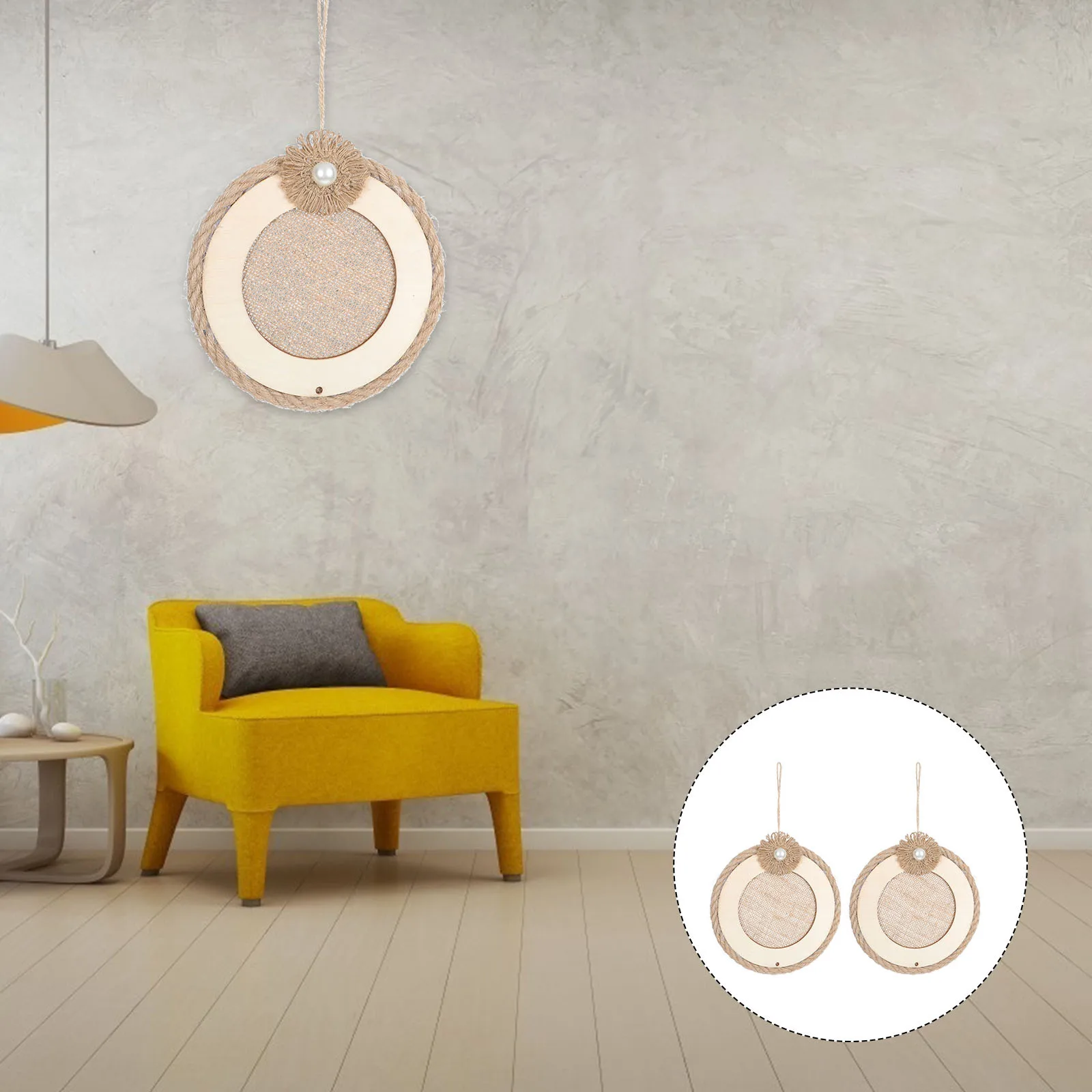 2Pcs Khaki Wooden Chip Wreath Frame Burlap DIY Christmas Pendant Decor Home Wreath Base Natural DIY Garland Wooden Chip
2Pcs Khaki Wooden Chip Wreath Frame Burlap DIY Christmas Pendant Decor Home Wreath Base Natural DIY Garland Wooden Chip