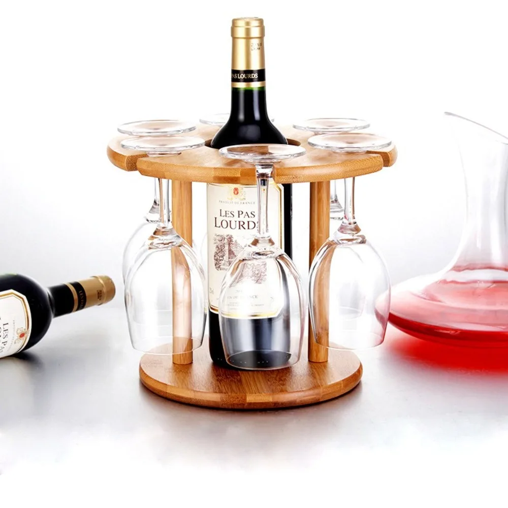 Creative Bamboo Cup Bottle Holders Multifunction Upside-Down Wine Hanging Ornaments Wine Glass Storage Bar Accessories
Creative Bamboo Cup Bottle Holders Multifunction Upside-Down Wine Hanging Ornaments Wine Glass Storage Bar Accessories