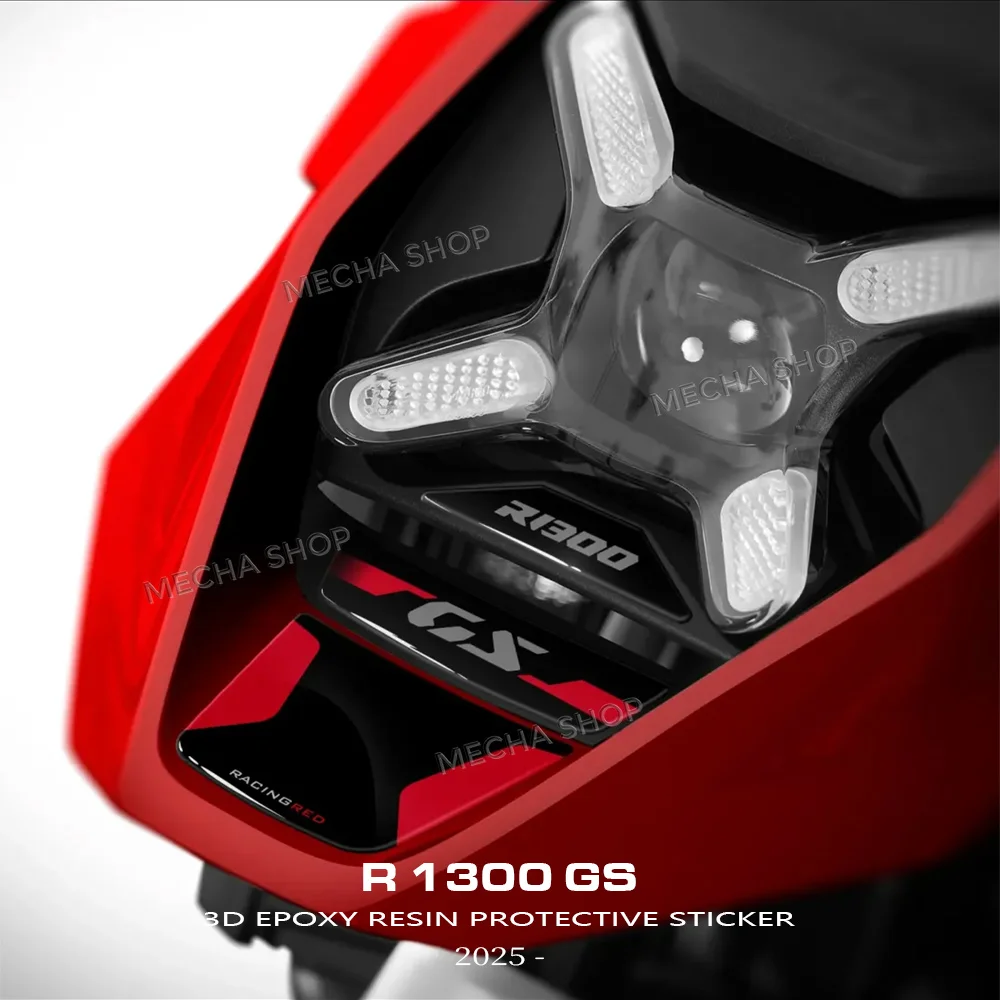 Motorcycle Accessories Front Sticker for R1300GS 2025 2026 3D Resin Decal Protection Kit
Motorcycle Accessories Front Sticker for R1300GS 2025 2026 3D Resin Decal Protection Kit