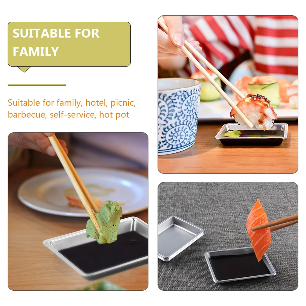 150pcs Thick Sauce Dishes Square Design Disposable Soy Spice Containers 2 1g Heavy Duty Plastic Dipping Plates for Family Hotel
150pcs Thick Sauce Dishes Square Design Disposable Soy Spice Containers 2 1g Heavy Duty Plastic Dipping Plates for Family Hotel