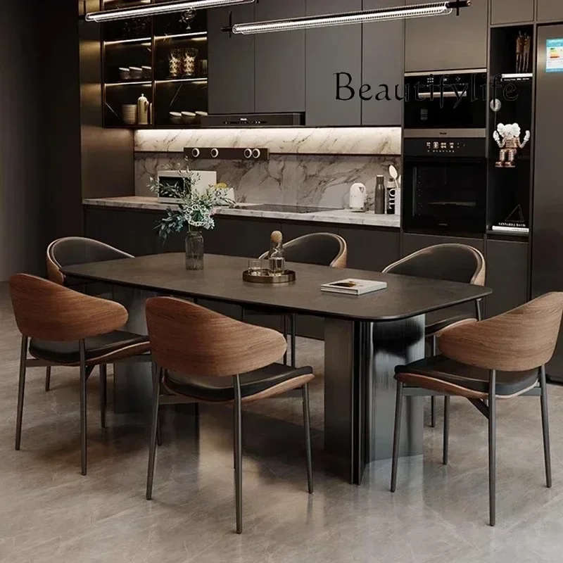 N44 Restaurant Black Dining Tables Square Design Breakfast Kitchen Dining Tables Salon Luxury Modern Tavolo Di Pranzo Furniture
N44 Restaurant Black Dining Tables Square Design Breakfast Kitchen Dining Tables Salon Luxury Modern Tavolo Di Pranzo Furniture