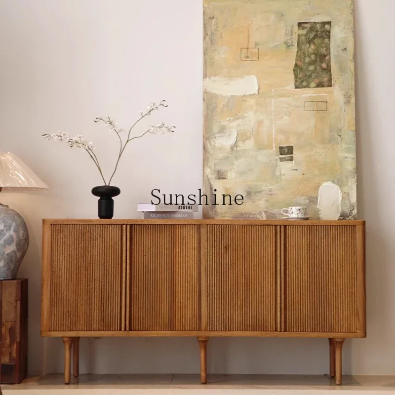 Wabi Sabi Wind B & B Отель Обеденный боковой шкаф из массива дерева Настенный шкаф для гостиной
Wabi Sabi Wind B & B Отель Обеденный боковой шкаф из массива дерева Настенный шкаф для гостиной