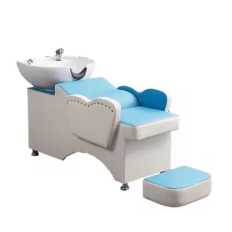 Wholesale Cheap Hair Washing Chair Shampoo Bed in for Salon High Quality Salon Furniture Ceramic Basin Shampoo Bowl Chair
Wholesale Cheap Hair Washing Chair Shampoo Bed in for Salon High Quality Salon Furniture Ceramic Basin Shampoo Bowl Chair