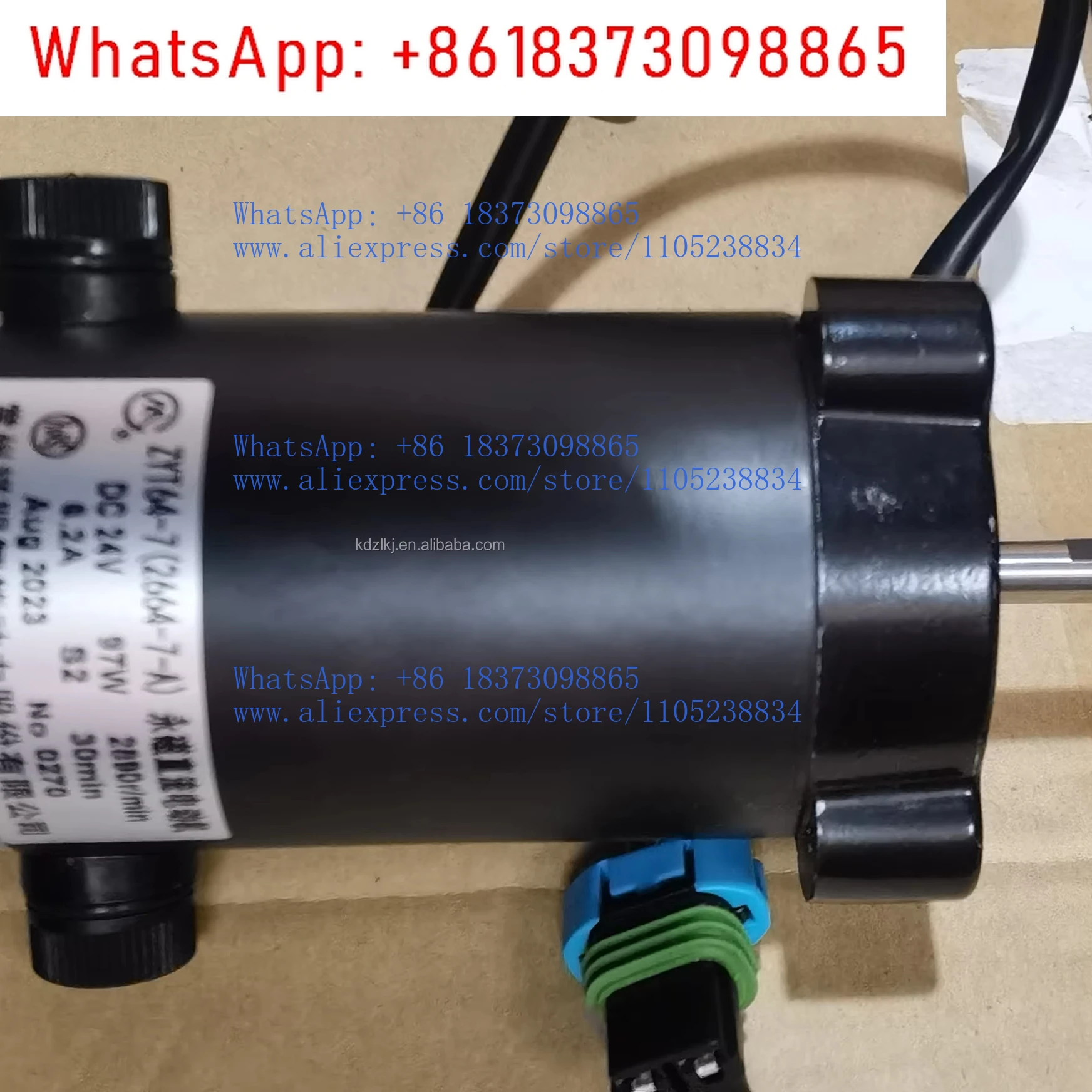 New14VDC fan motor 54-60001-10, 54-00639-17, 54-00639-117, 54-00639-120, 16-290068-10, 54-60006 - 17
New14VDC fan motor 54-60001-10, 54-00639-17, 54-00639-117, 54-00639-120, 16-290068-10, 54-60006 - 17