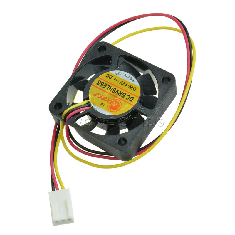 Z 5Pcs 3-Pin Computer CPU Cooler Cooling Fan PC 4cm 40x40x10mm DC12V Module
Z 5Pcs 3-Pin Computer CPU Cooler Cooling Fan PC 4cm 40x40x10mm DC12V Module