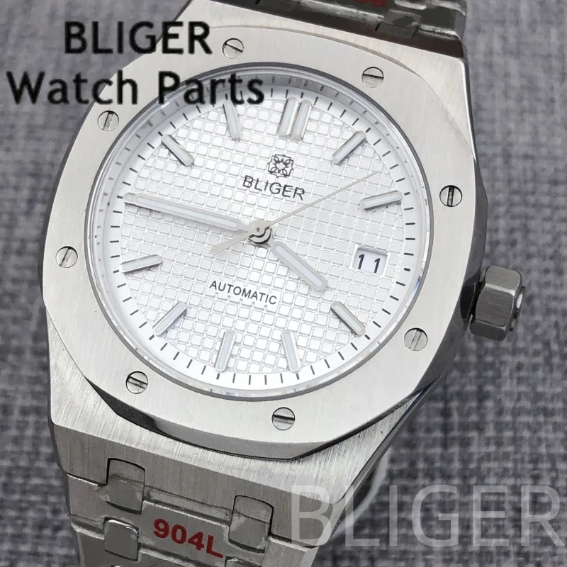 BLIGER 41mm NH35 Men's Luxury Business Stainless Steel Watch For Men Sport Excellence Waterproof Wristwatch Tough Men Gift Clock
BLIGER 41mm NH35 Men's Luxury Business Stainless Steel Watch For Men Sport Excellence Waterproof Wristwatch Tough Men Gift Clock