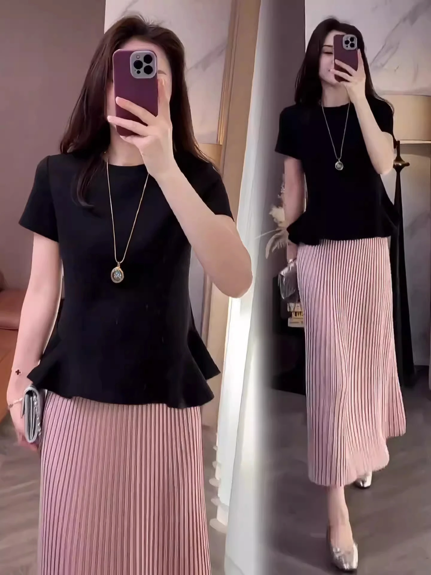Elegant Summer New Design Women's Casual Half Skirt Set with Lace Trim Top And Skirt Fashionable And Comfortable
Elegant Summer New Design Women's Casual Half Skirt Set with Lace Trim Top And Skirt Fashionable And Comfortable