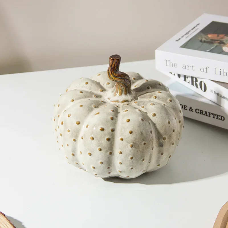 Nordic Home Decoration Ceramic Pumpkin Sculpture Desktop Accessories Creative Features Simulated Plant Living Room Decoration
Nordic Home Decoration Ceramic Pumpkin Sculpture Desktop Accessories Creative Features Simulated Plant Living Room Decoration