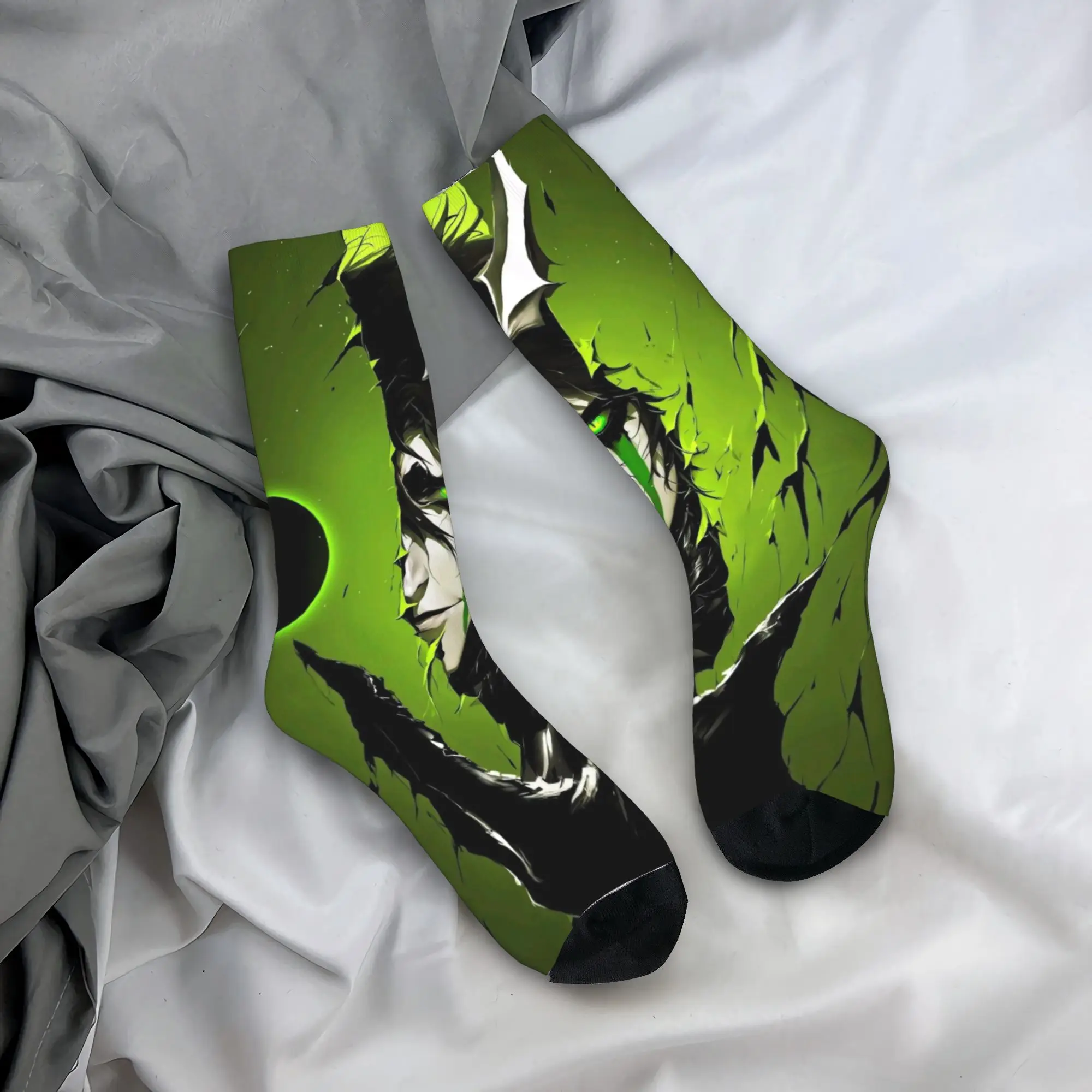 Custom Kawaii Printed Bleach Anime Socks for Women Men Stretchy Summer Autumn Winter Crew Socks
Custom Kawaii Printed Bleach Anime Socks for Women Men Stretchy Summer Autumn Winter Crew Socks