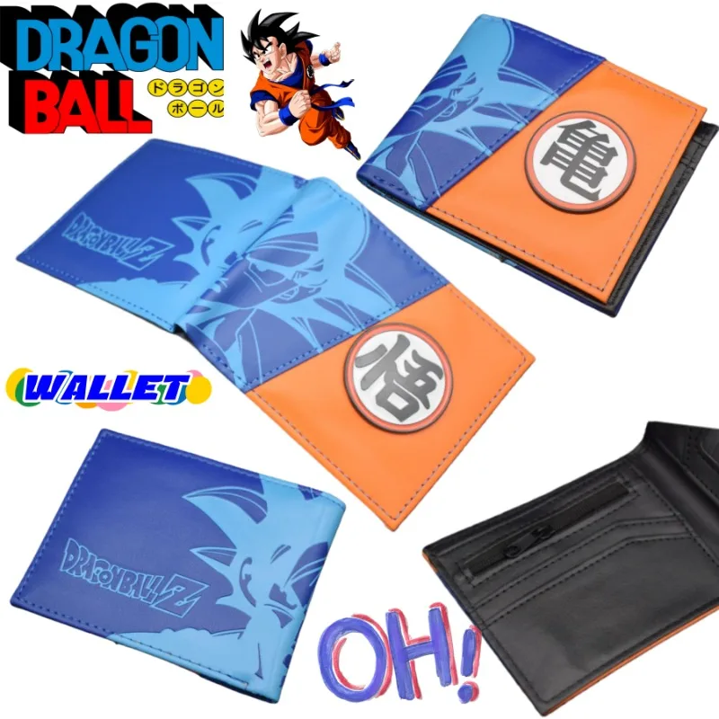 Dragon Ball Son Goku Vegeta Anime merchandise Cartoon Cute Wallet Men's ID Card Bank Card Multiple card slots Leather Wallet
Dragon Ball Son Goku Vegeta Anime merchandise Cartoon Cute Wallet Men's ID Card Bank Card Multiple card slots Leather Wallet