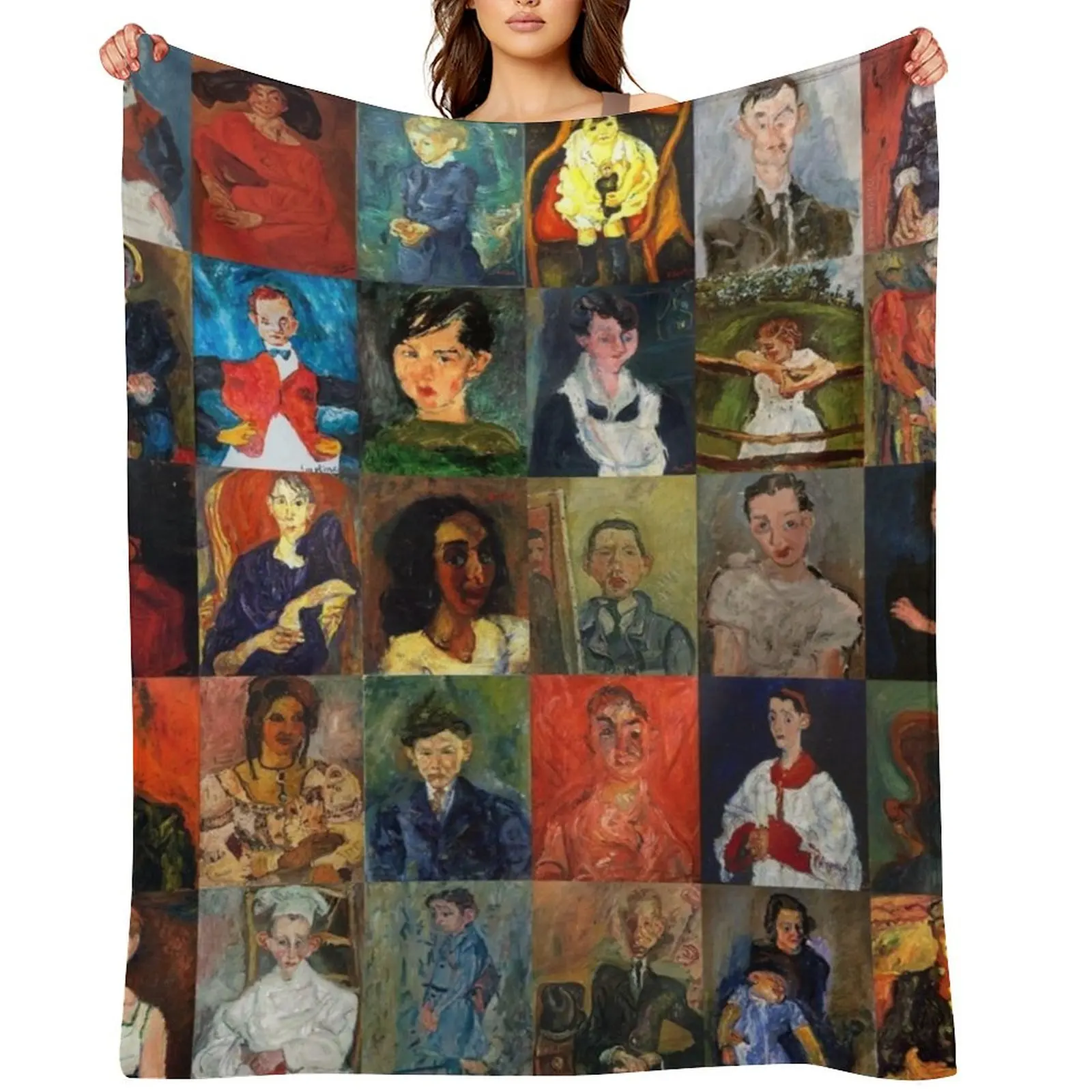 Chaim Soutine Faces Throw Blanket for babies Bed Fashionable Hair Single Blankets
Chaim Soutine Faces Throw Blanket for babies Bed Fashionable Hair Single Blankets