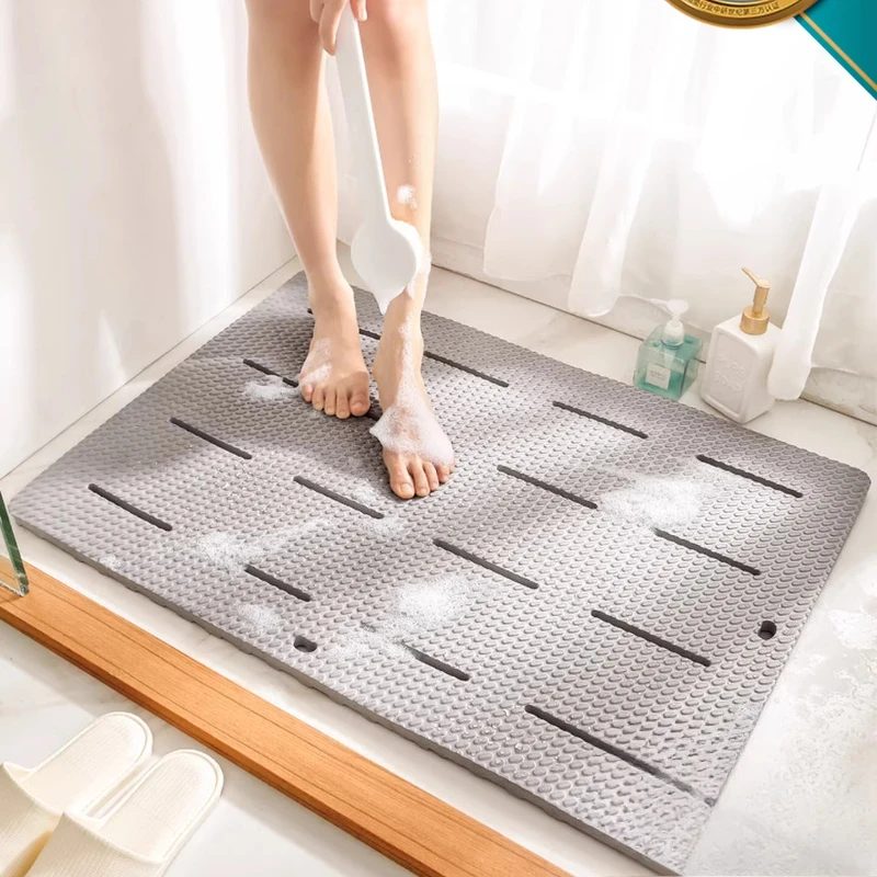 Bathroom Anti-Slip Mat, Comfortable Massage Shower Foot Pad, Non-Slip Floor Mat for Toilet Entrance, Thick Foam Cushion
Bathroom Anti-Slip Mat, Comfortable Massage Shower Foot Pad, Non-Slip Floor Mat for Toilet Entrance, Thick Foam Cushion