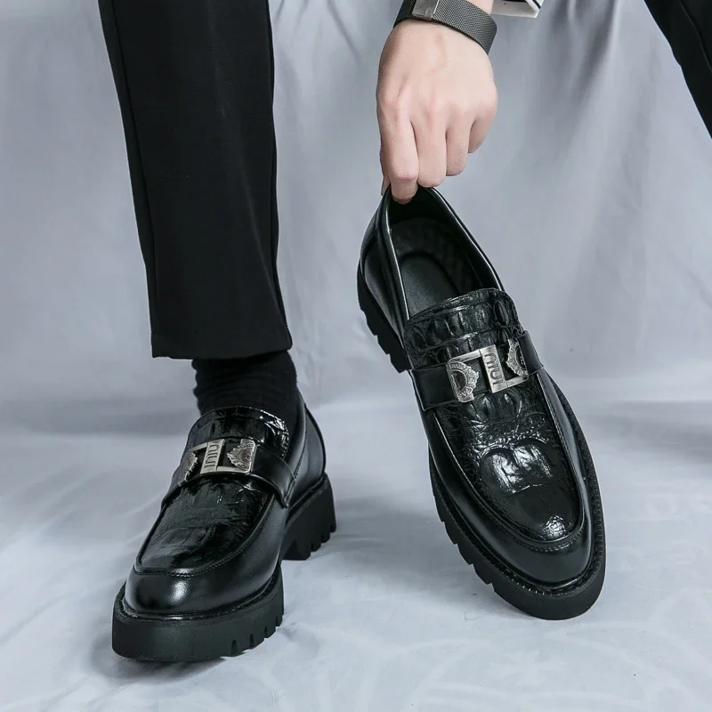 Luxury Men's Leather Casual Shoes Loafers Fashion Party Business Shoes Office Dress Shoes for Women Comfortable Casual Footwear
Luxury Men's Leather Casual Shoes Loafers Fashion Party Business Shoes Office Dress Shoes for Women Comfortable Casual Footwear