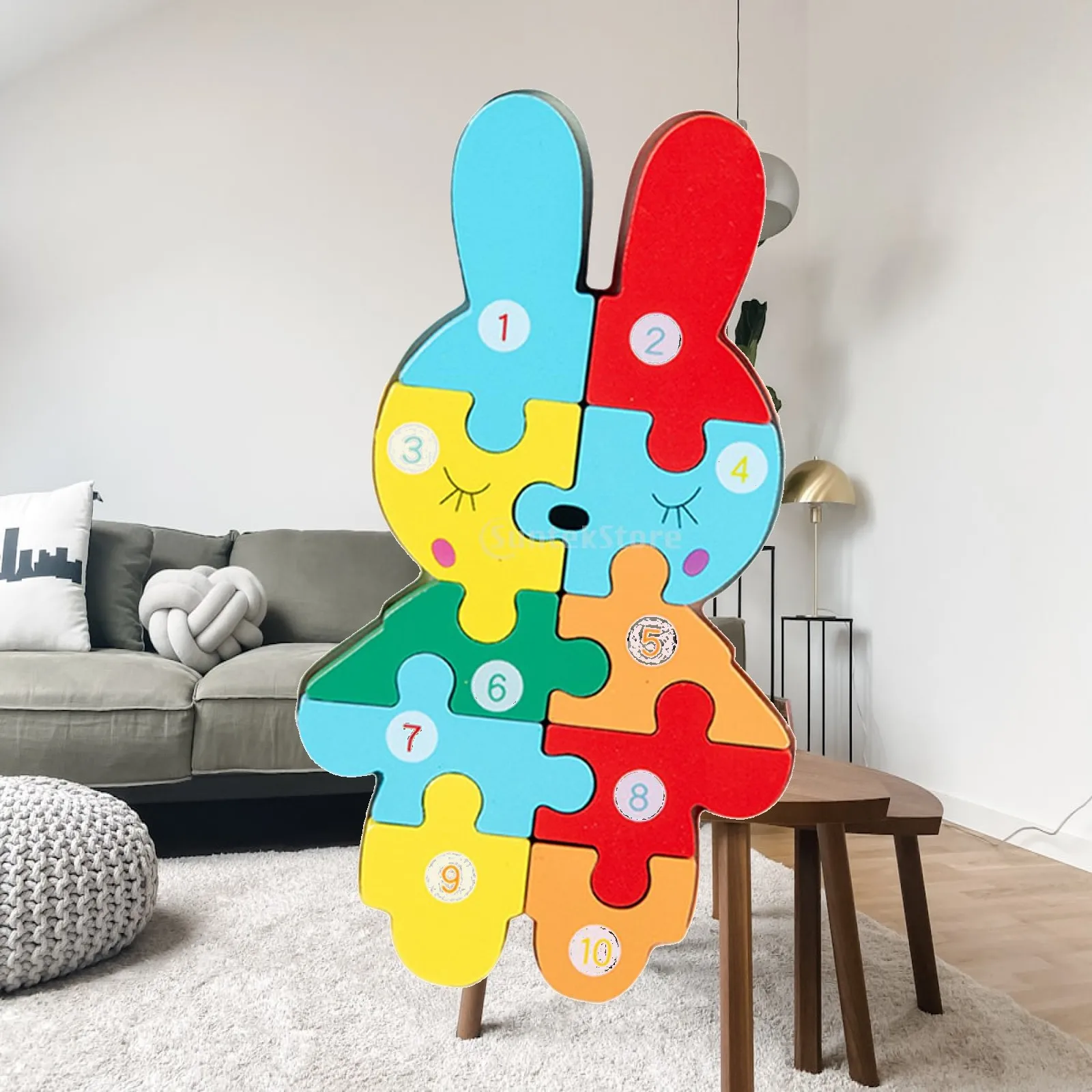 Animal Jigsaw Puzzles Kid Wooden Toy Develop Fine Motor Skill ,understanding, Color, Appearance for Child Ages 2-6 Cute
Animal Jigsaw Puzzles Kid Wooden Toy Develop Fine Motor Skill ,understanding, Color, Appearance for Child Ages 2-6 Cute