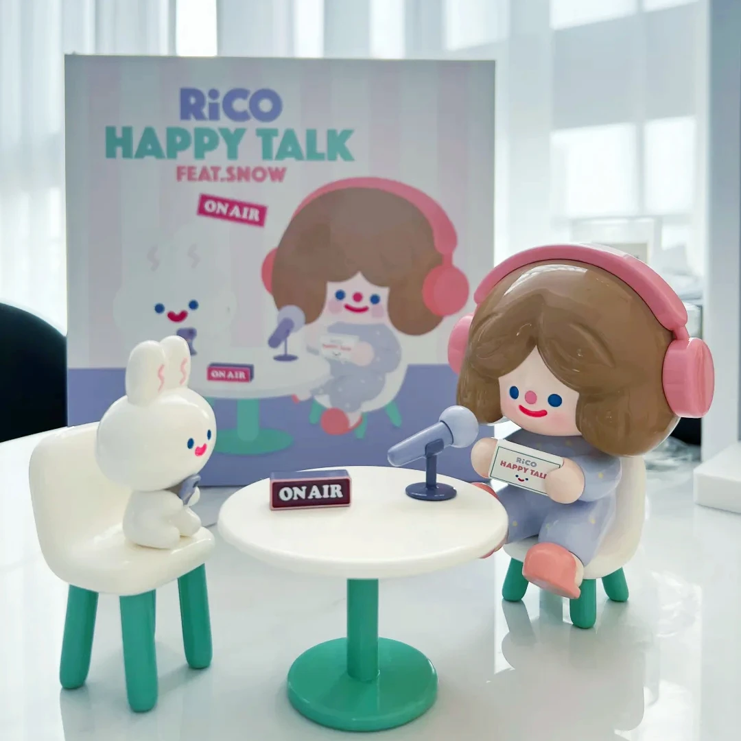 Original Rico 150% Happy Talk Figure Feat Show on Air Hostess Doll Coco Bunny Miniature Dreamy Milky Ornament Art Toy Decoration
Original Rico 150% Happy Talk Figure Feat Show on Air Hostess Doll Coco Bunny Miniature Dreamy Milky Ornament Art Toy Decoration