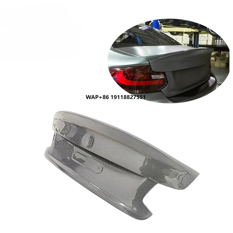CSL Style Carbon Fiber Double-sided Rear Trunk for 2 Series F22 F87 2016-2021
CSL Style Carbon Fiber Double-sided Rear Trunk for 2 Series F22 F87 2016-2021