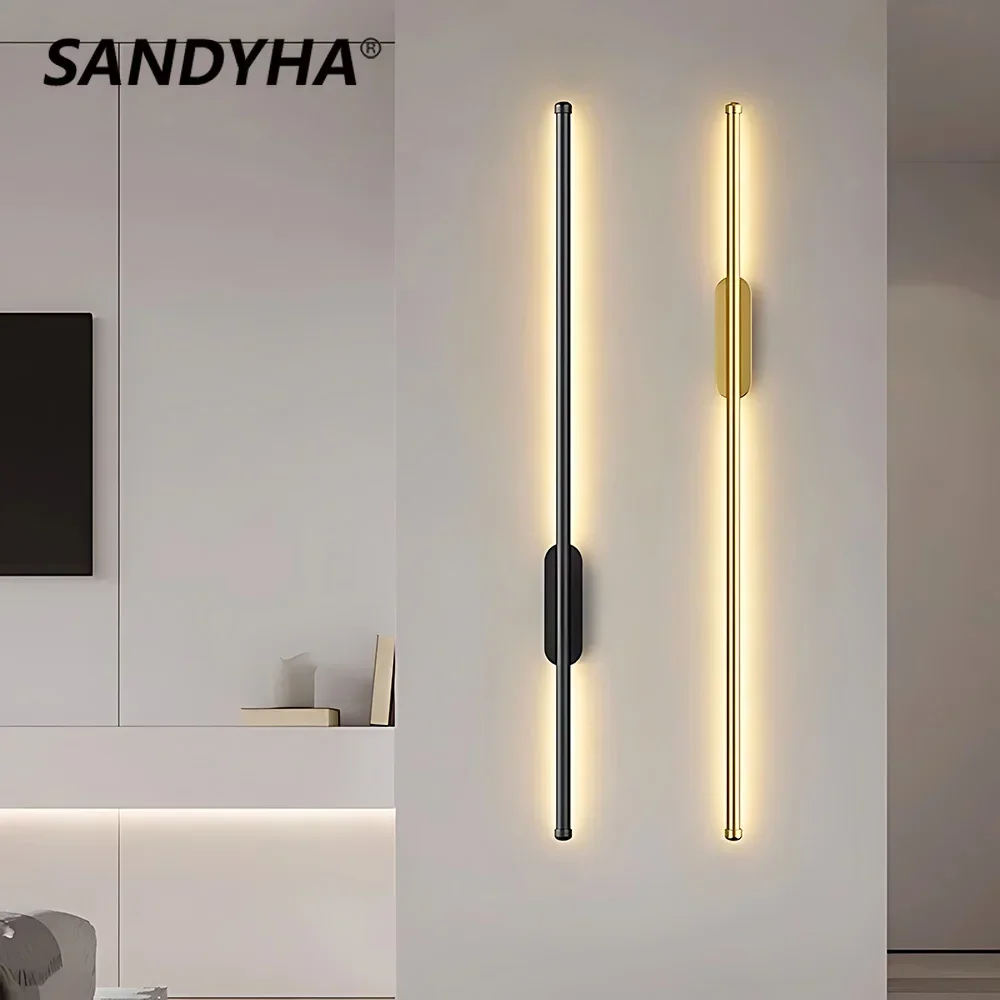 Modern LED Wall Lamp Long Bar Home Living No Punching Required Room Bedroom Minimalist Wall Light Bedside Corridor Mood Lighting
Modern LED Wall Lamp Long Bar Home Living No Punching Required Room Bedroom Minimalist Wall Light Bedside Corridor Mood Lighting
