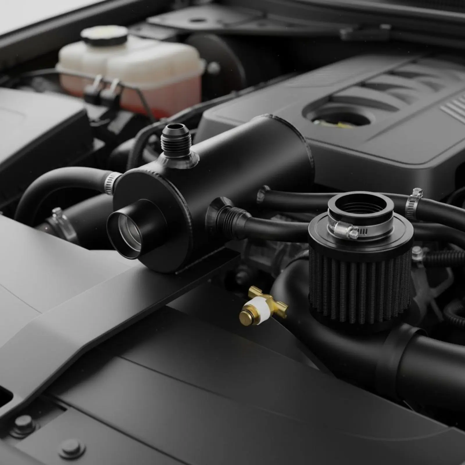 0.75L Oil Capture Can Aluminum Alloy Oil Capture Can Set Breather Canister Kit Universal Suitable & Simple to Install
0.75L Oil Capture Can Aluminum Alloy Oil Capture Can Set Breather Canister Kit Universal Suitable & Simple to Install