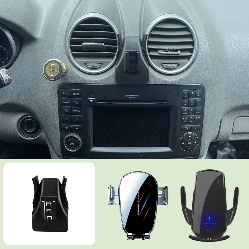 Car Mobile Phone Holder For Mercedes Benz ML W164 2005-2010 Car Special Bracket Base Mobile Support Wireless Charging Bracket
Car Mobile Phone Holder For Mercedes Benz ML W164 2005-2010 Car Special Bracket Base Mobile Support Wireless Charging Bracket