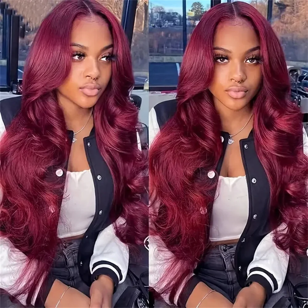 13x1 Human Hair Body Wave T part Wigs 99J Burgundy Brazilian Hair Glueless Body Wave 13x1 Hd Lace T part Wig
13x1 Human Hair Body Wave T part Wigs 99J Burgundy Brazilian Hair Glueless Body Wave 13x1 Hd Lace T part Wig