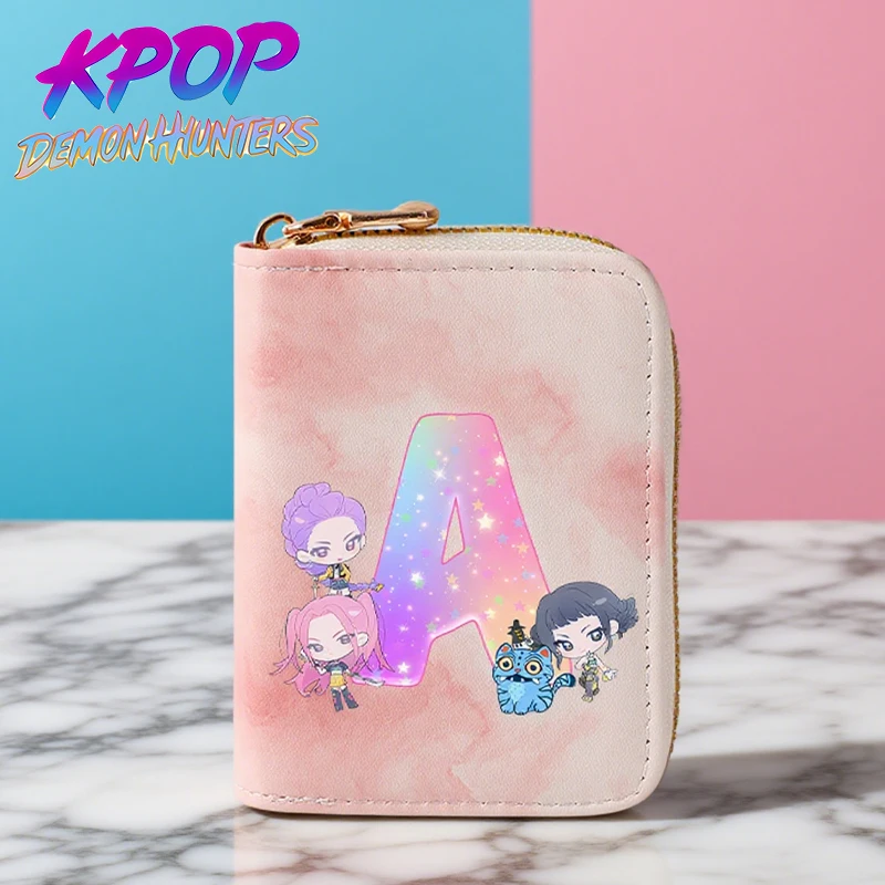KPop Demon Hunters Tie Dye Printed Wallet Girls A-Z letters Zipper pink Money Storage Bags Fashion Purses Card Holder Coin Purse
KPop Demon Hunters Tie Dye Printed Wallet Girls A-Z letters Zipper pink Money Storage Bags Fashion Purses Card Holder Coin Purse