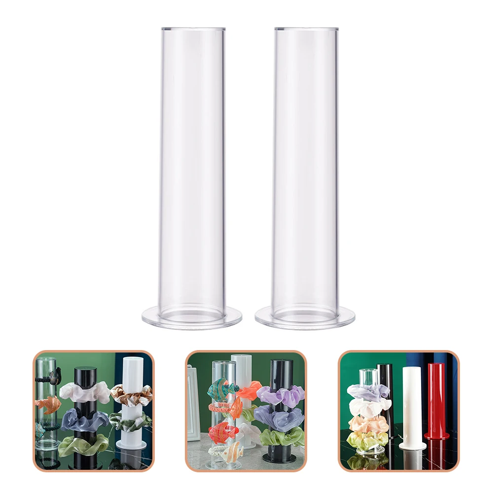 2pcs Vertical Tower Hairband Display Stand Clear Acrylic Holder For Headbands Scrunchies Organizer Storage Rack Home Shop Use
2pcs Vertical Tower Hairband Display Stand Clear Acrylic Holder For Headbands Scrunchies Organizer Storage Rack Home Shop Use