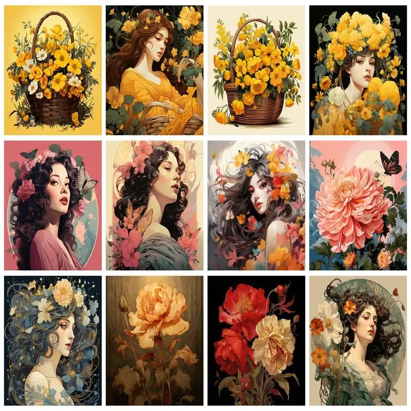 GATYZTORY Coloring By Numbers Flower and Girl Drawing On Canvas HandPainted Gift DIY Painting By Numbers Figure Kits Home Decor
GATYZTORY Coloring By Numbers Flower and Girl Drawing On Canvas HandPainted Gift DIY Painting By Numbers Figure Kits Home Decor