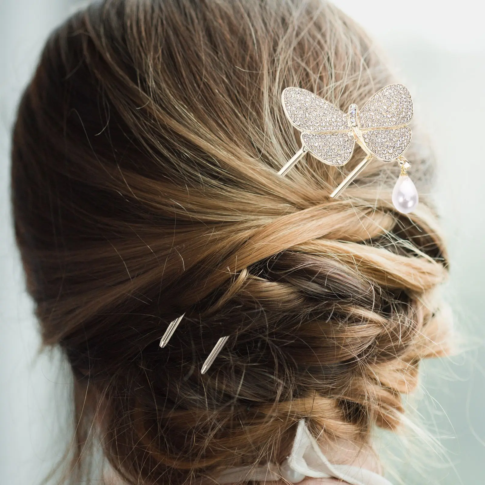 2 Pcs Chignon Bun Pins Women Chignon Clips Retro Hair Pins Durable Material Hair Accessories Styling Tools
2 Pcs Chignon Bun Pins Women Chignon Clips Retro Hair Pins Durable Material Hair Accessories Styling Tools