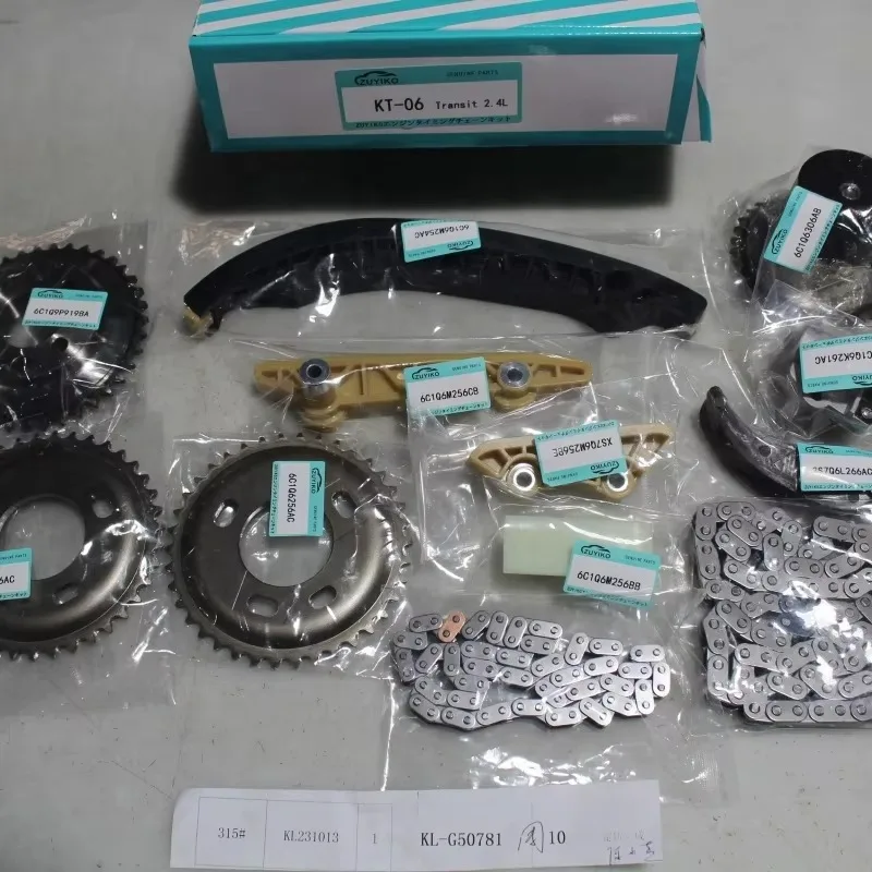 Timing Chain Kit for ford Transit Ranger 2.4T 2006-2012 NEW Engine Bk3q6268aa KT-06
Timing Chain Kit for ford Transit Ranger 2.4T 2006-2012 NEW Engine Bk3q6268aa KT-06