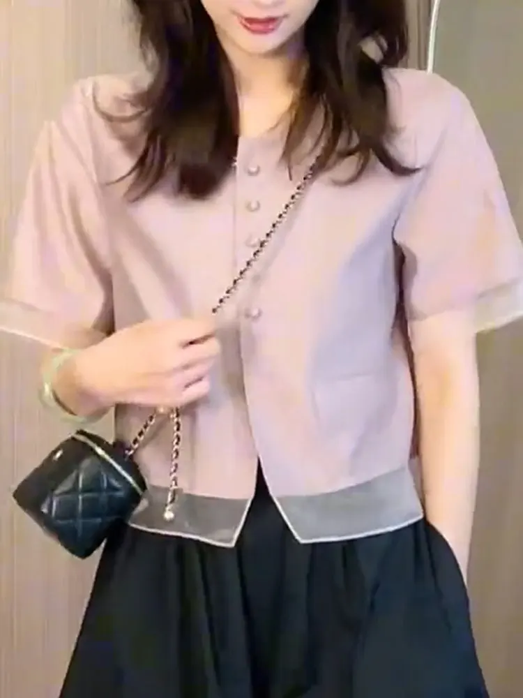 Korean Sle Lightweight Casual ort Sve irt Slimming Unique Faion Top for plus Size Women ape Pear ape
Korean Sle Lightweight Casual ort Sve irt Slimming Unique Faion Top for plus Size Women ape Pear ape