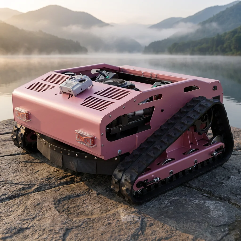 Zero Turn Remote Control Lawn Mower Crawler Powered RC Grass Cutter Heavy Duty Robot For High Grass And Brush
Zero Turn Remote Control Lawn Mower Crawler Powered RC Grass Cutter Heavy Duty Robot For High Grass And Brush