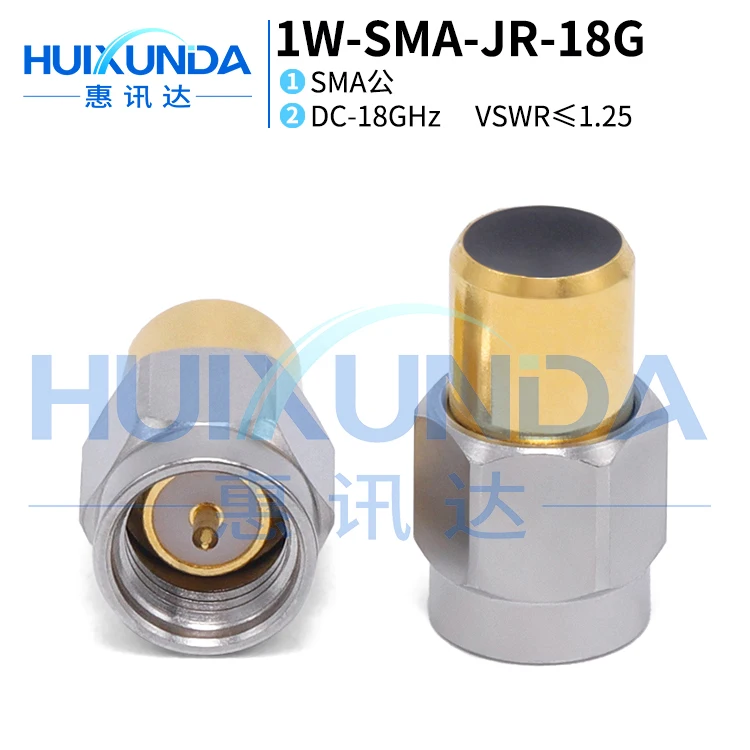 SMA-JR load SMA stainless steel load end point SMA50 load 18Ghz less than 1.15 1W 50 ohms
SMA-JR load SMA stainless steel load end point SMA50 load 18Ghz less than 1.15 1W 50 ohms