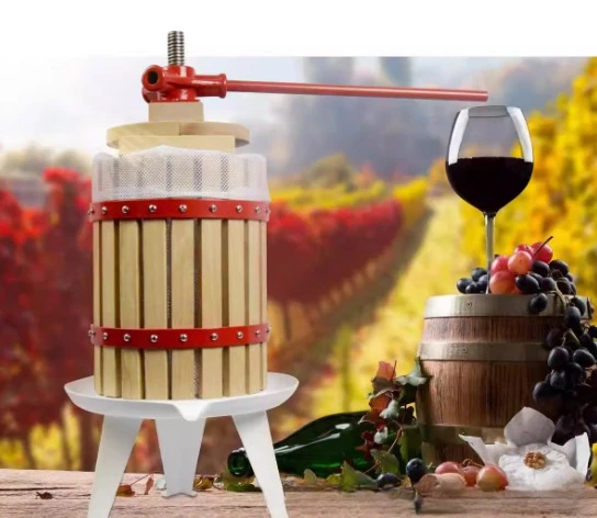 6 liters 1.6 gallons manual basket fruit press, fruit wine grape press
6 liters 1.6 gallons manual basket fruit press, fruit wine grape press