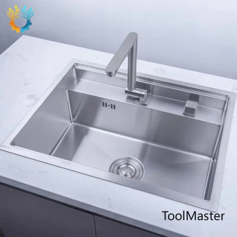 【2026】Brushed Kitchen Sink Double Cover Hidden Bowl Large Size 304 Stainless Steel Handmade With Tap
【2026】Brushed Kitchen Sink Double Cover Hidden Bowl Large Size 304 Stainless Steel Handmade With Tap