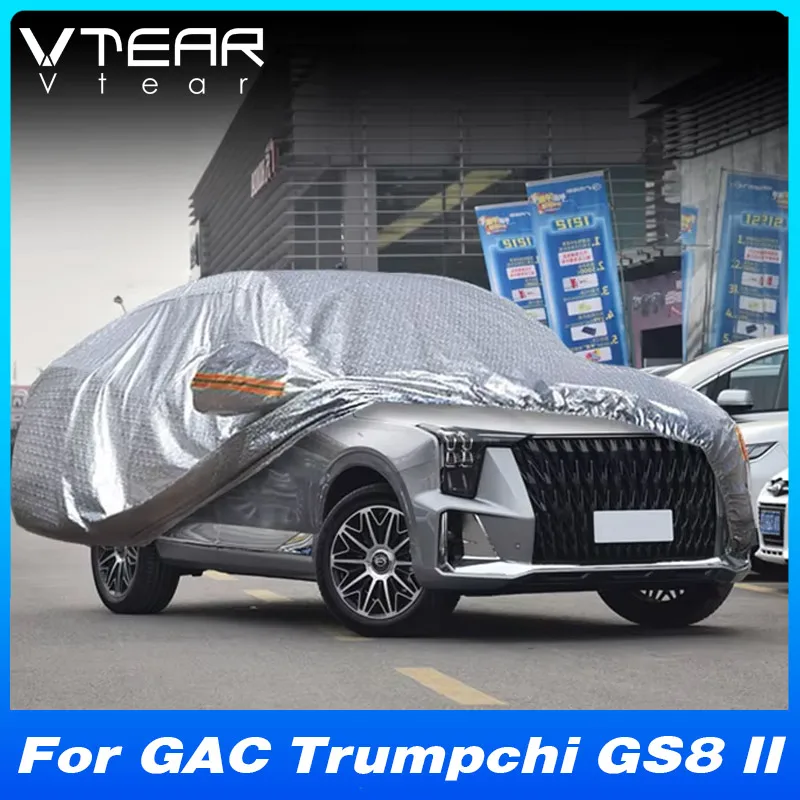 Vtear Outdoor Protector Full Car Cover Exterior Sunshade Dustproof Snow Decoration Parts Accessory For GAC Trumpchi GS8 II 2023
Vtear Outdoor Protector Full Car Cover Exterior Sunshade Dustproof Snow Decoration Parts Accessory For GAC Trumpchi GS8 II 2023
