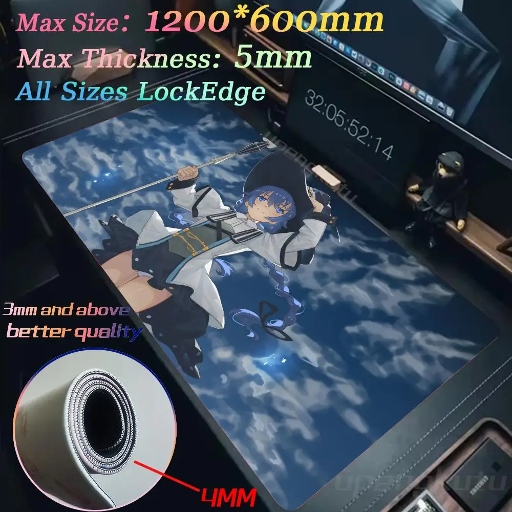 Anime M-Mushoku Tensei Mousepad Large Gaming Mouse Pad LockEdge Thickened Computer Keyboard Table Desk Mat 1200x600
Anime M-Mushoku Tensei Mousepad Large Gaming Mouse Pad LockEdge Thickened Computer Keyboard Table Desk Mat 1200x600