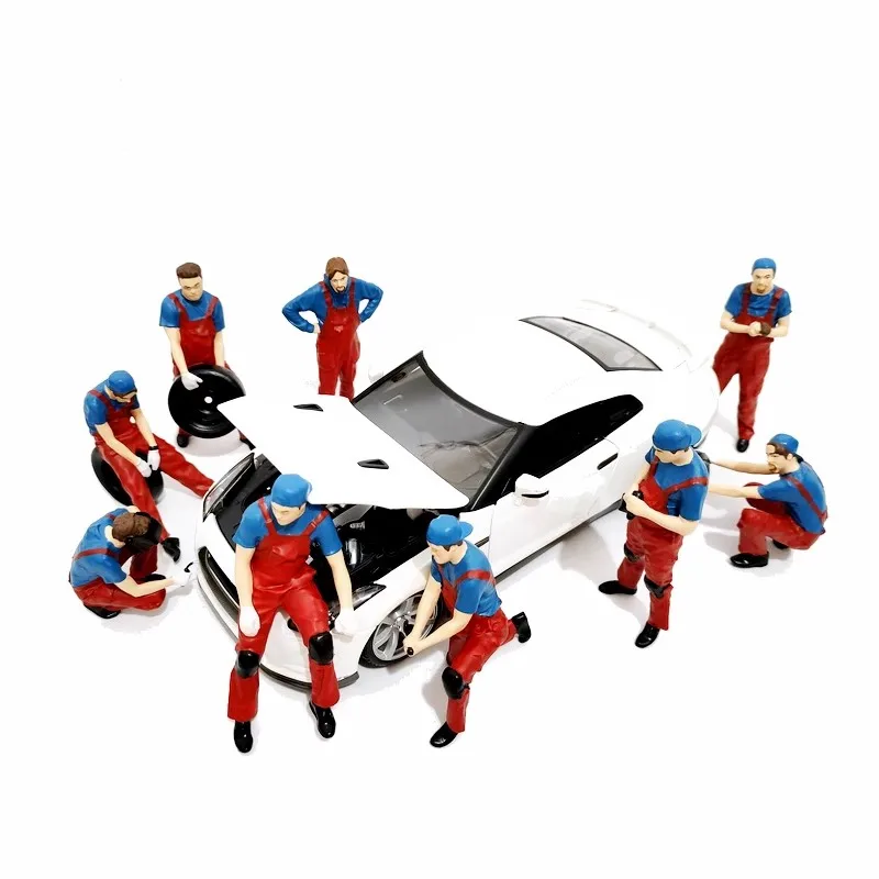 1/18 Scale 1Pcs Resin Repairman With Red Overalls Model Vehicle Repair Factory Repair Worker Scene Accessories Action Figure
1/18 Scale 1Pcs Resin Repairman With Red Overalls Model Vehicle Repair Factory Repair Worker Scene Accessories Action Figure