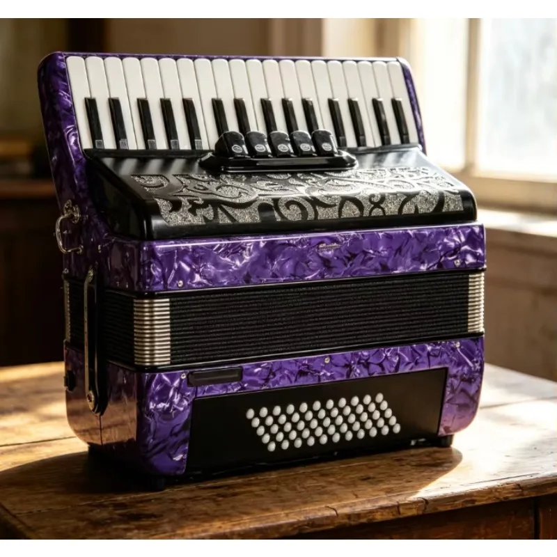 34 Keys 60 Bass Student Friendly Accordion for Learning and Daily Practice
34 Keys 60 Bass Student Friendly Accordion for Learning and Daily Practice