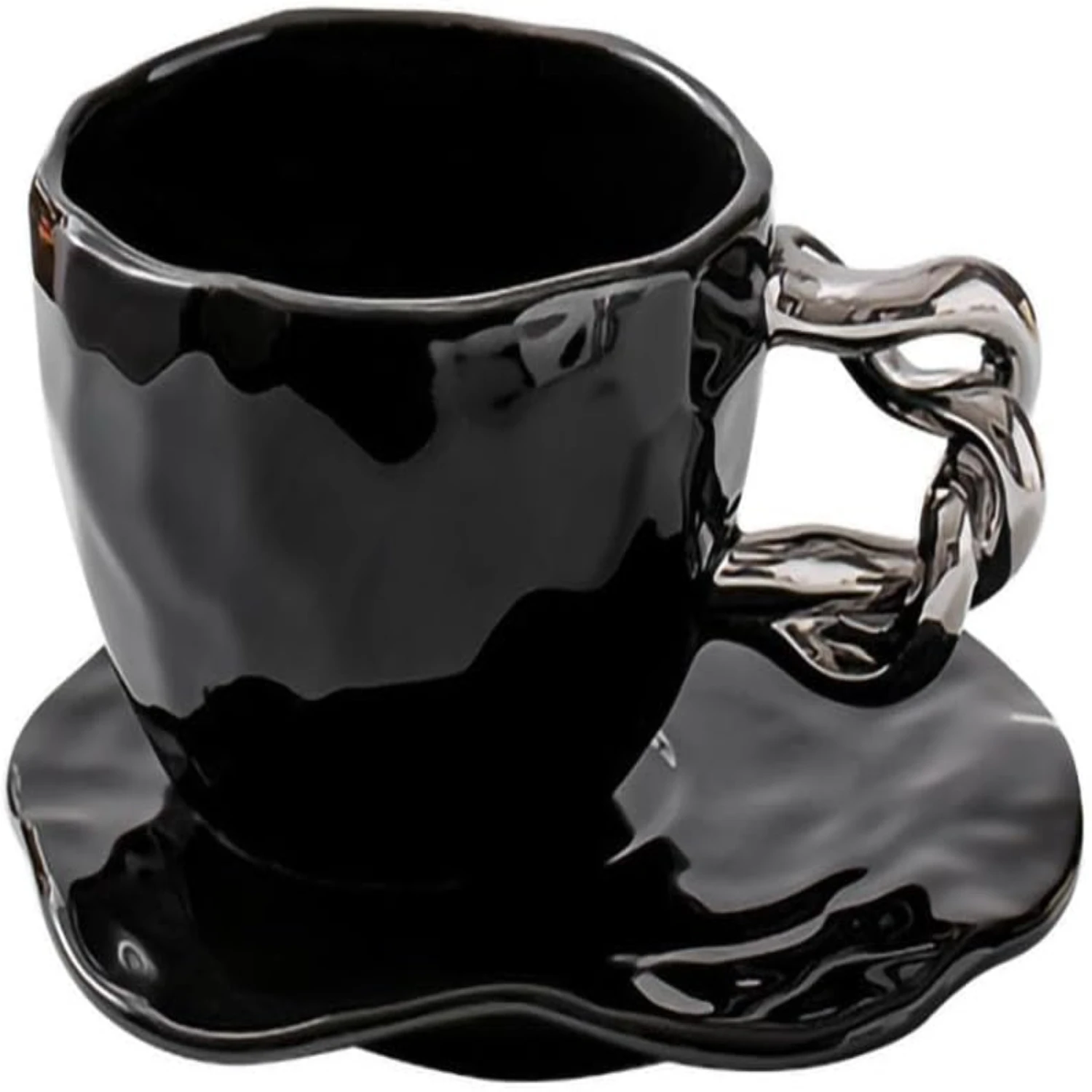 Enhance Your Coffee Ritual with this Beautiful, Colorful, and High-Quality Ceramic Coffee Mug and Saucer Set - Creative and Uniq
Enhance Your Coffee Ritual with this Beautiful, Colorful, and High-Quality Ceramic Coffee Mug and Saucer Set - Creative and Uniq