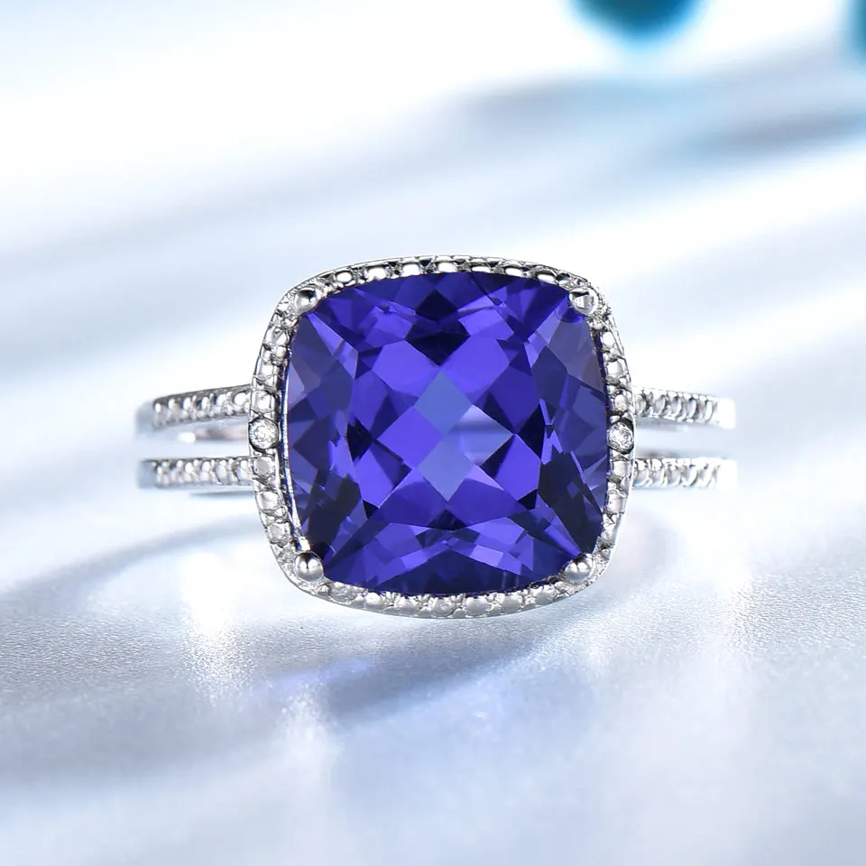 Fashion Jewelry Luxury Tanzanite Rings For Women Female Engagement Genuine 925 Sterling Silver Jewelry Christmas Gift
Fashion Jewelry Luxury Tanzanite Rings For Women Female Engagement Genuine 925 Sterling Silver Jewelry Christmas Gift