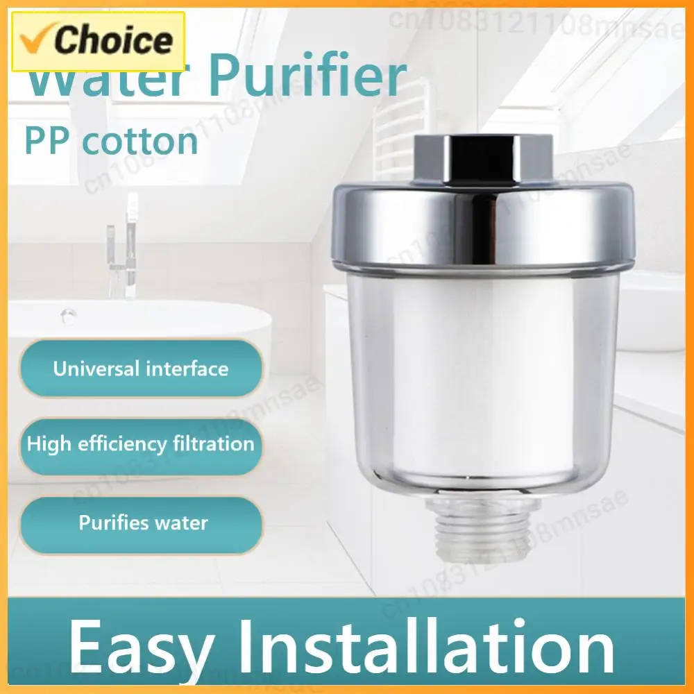 Прозрачная фильтрующая насадка для душа, умягчитель жесткой воды, 5-микронный полипропиленовый хлопковый фильтр, бытовой фильтр для воды 3,5x2,4 дюйма для дома и кухни
Прозрачная фильтрующая насадка для душа, умягчитель жесткой воды, 5-микронный полипропиленовый хлопковый фильтр, бытовой фильтр для воды 3,5x2,4 дюйма для дома и кухни