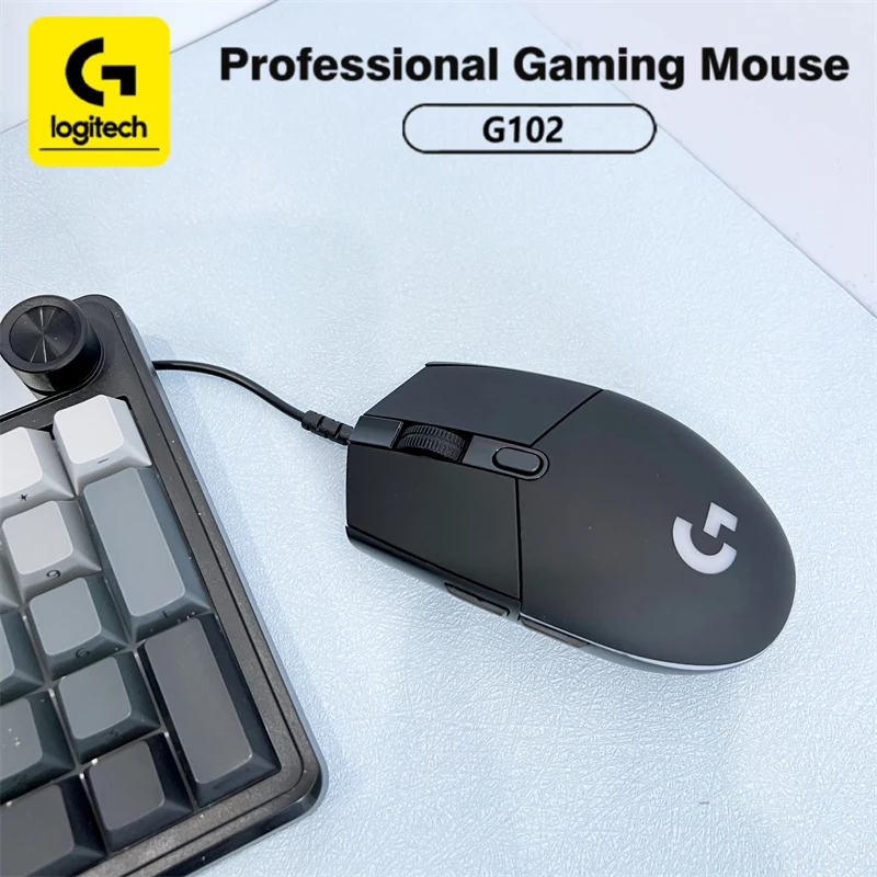 Logitech G102/G304/G203 mice: 6 programmable buttons, mechanical microswitches, 8000 DPI, intuitive control.
Logitech G102/G304/G203 mice: 6 programmable buttons, mechanical microswitches, 8000 DPI, intuitive control.