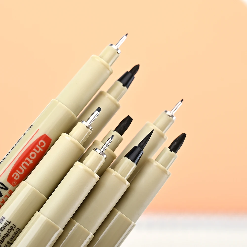 12 Tip Pigment Liner Micron Ink Marker Pen for Manga Draw Sketching Needle Pen Hook Line Pen Sketch Stationery Set Art Supplies
12 Tip Pigment Liner Micron Ink Marker Pen for Manga Draw Sketching Needle Pen Hook Line Pen Sketch Stationery Set Art Supplies