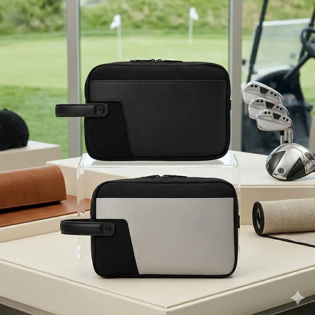 2026 Luxury Golf Pouch Bag Men Women Double Layer Storage Handbag Dirt-Resistant Waterproof Structured Accessory Organizer
2026 Luxury Golf Pouch Bag Men Women Double Layer Storage Handbag Dirt-Resistant Waterproof Structured Accessory Organizer