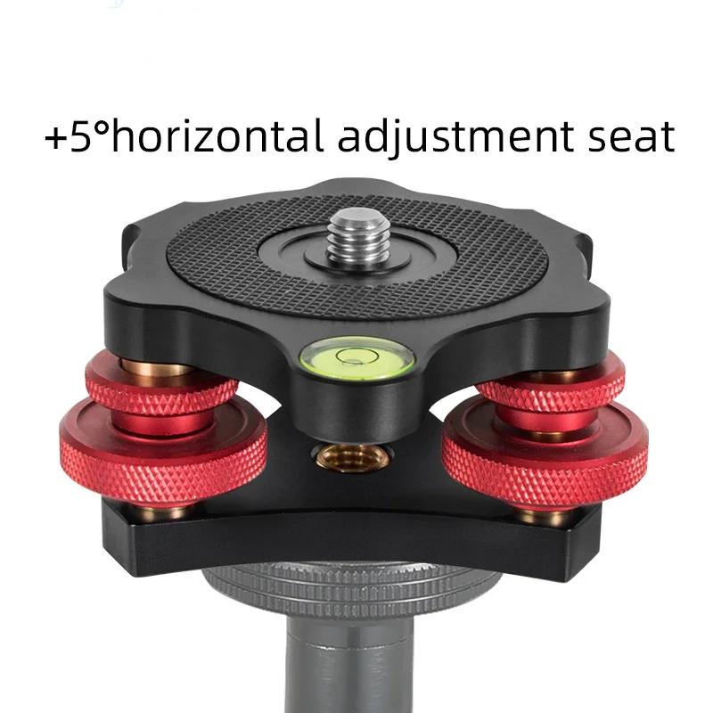 Tripod Head Speedy Leveling Base Horizontal Adjustment Base Offset Bubble Level FOR Canon Nikon DSLR Camera Tripod & Monopod
Tripod Head Speedy Leveling Base Horizontal Adjustment Base Offset Bubble Level FOR Canon Nikon DSLR Camera Tripod & Monopod